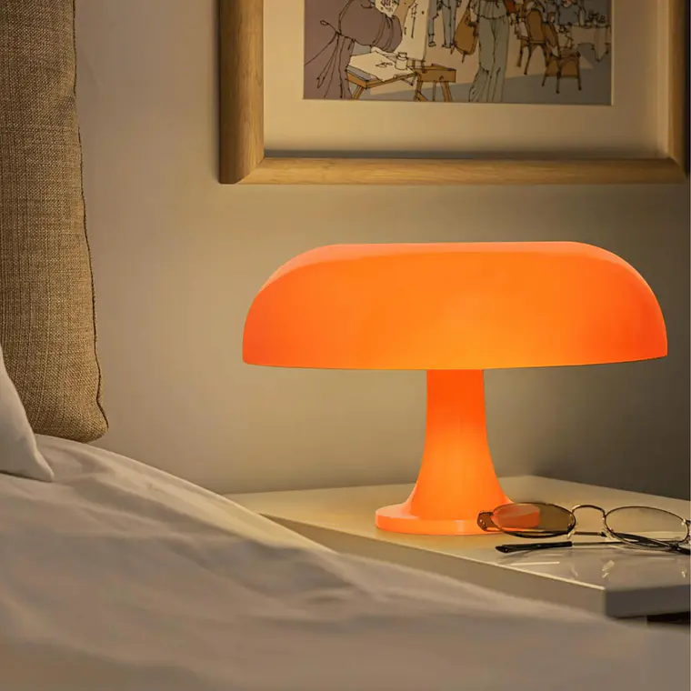 Lámpara Retro Led Tipo Hongo Moderna Regulable 3 Tonos + 1 Niveles de Brillo  4