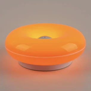 Lámpara Donut Led Touch Regulable