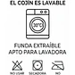 Cojín ReposEspalda - GRIS  - Miniatura 7