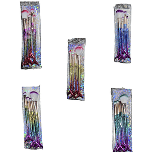 BROCHA PARA MAQUILLAJE X4