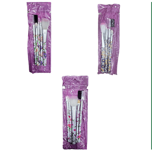 BROCHA DE MAQUILLAJE X4