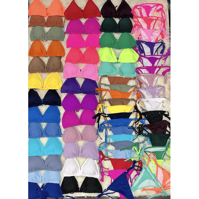 PROMO BIKINI BRONCEADOR BRASILERA VARIEDAD COLORES