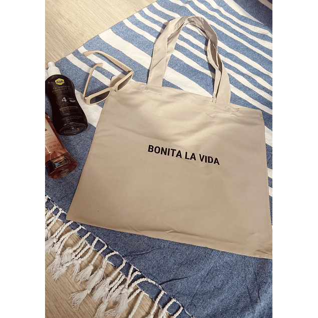 TOTE BAG BONITA LA VIDA