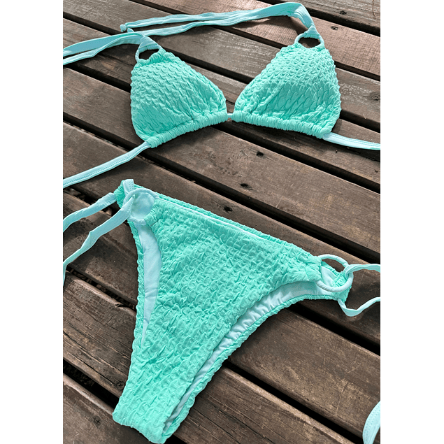 BIKINI TEXTURIZADO COLORES 