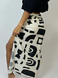FALDA LARGA PRINT NEGRO - Miniatura 4