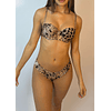 BIKINI TOP REALCE ANIMAL PRINT