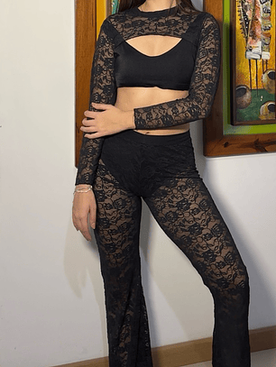 SET VEGA: BIKINI + SALIDA ENCAJE