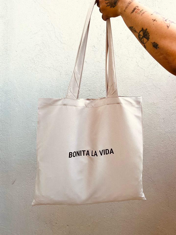 TOTE BAG BONITA LA VIDA 1
