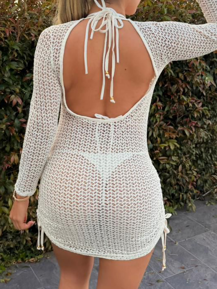 VESTIDO MANGA LARGA MALLA 2