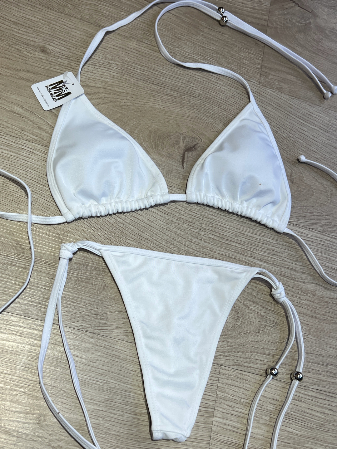 BAZAR BIKINI BRONCEADOR BLANCO IMP 2