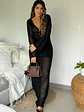 BAZAR VESTIDO SUBLIME NEGRO IMP - Miniatura 1