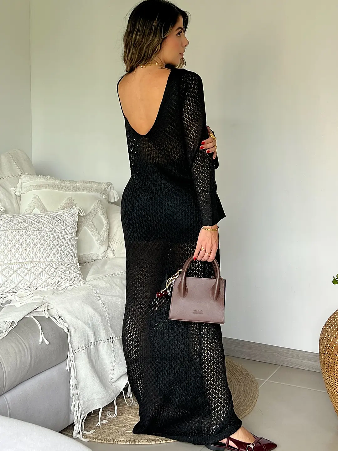 BAZAR VESTIDO SUBLIME NEGRO IMP 2