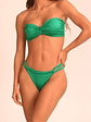 BAZAR BIKINI OASIS VERDE TREBOL TALLA S IMP - Miniatura 1