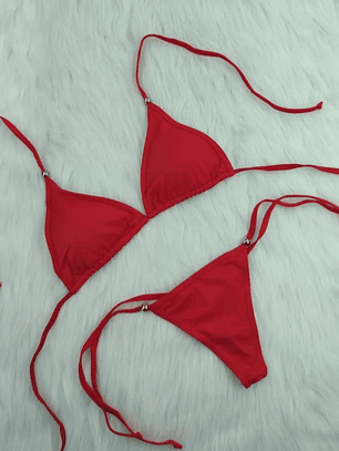 BAZAR BIKINI BRONCEADOR ROJO IMP 