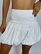 BAZAR FALDA GLOBO BLANCA TALLA M IMP - Miniatura 1