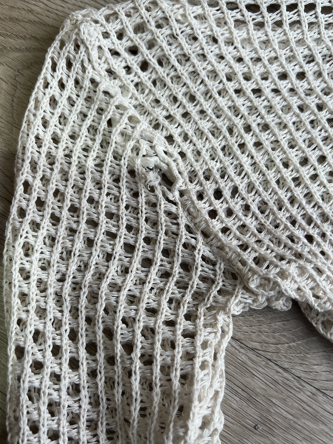 BAZAR VESTIDO CORTO TEJIDO BEIGE IMP 3