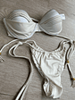 BAZAR BIKINI TOP REALCE PERLAS MARFIL TALLA M IMP - Miniatura 3