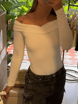 BAZAR BODY CUELLO BANDEJA BLANCO IMP