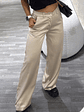 BAZAR PANTALON SATIN BEIGE TALLA M - Miniatura 1