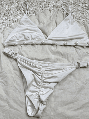 BAZAR BIKINI PERLAS MARFIL TALLA M