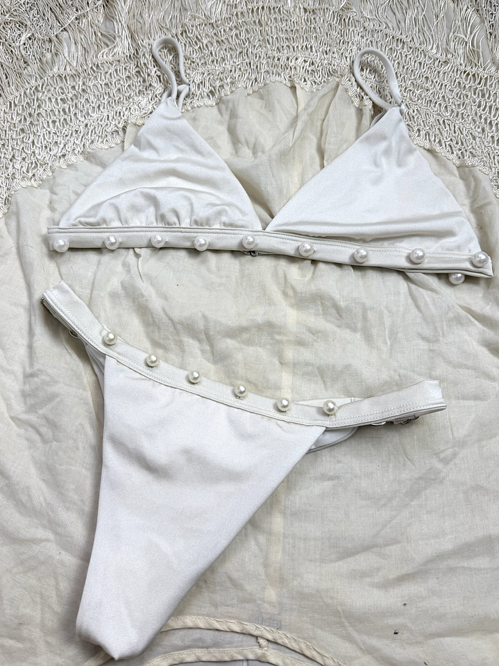 BAZAR BIKINI PERLAS MARFIL TALLA M 1