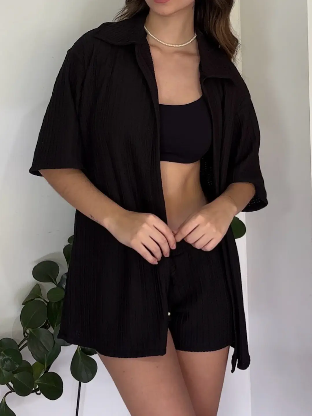 SET CAMISA + SHORT TEXTURA 4