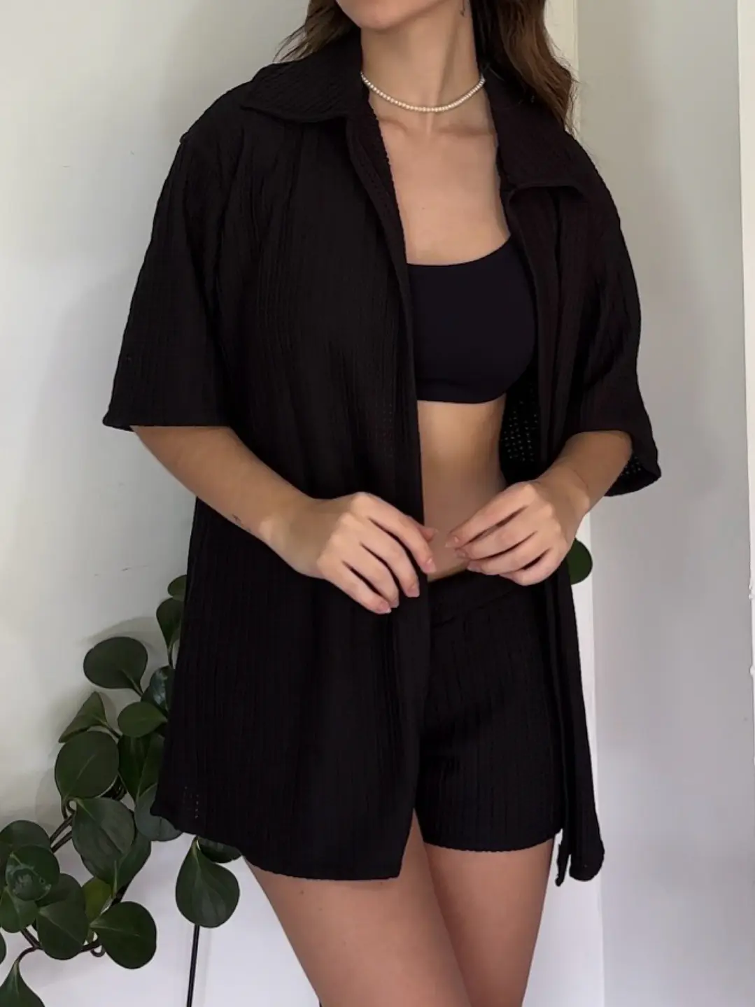 SET CAMISA + SHORT TEXTURA 2