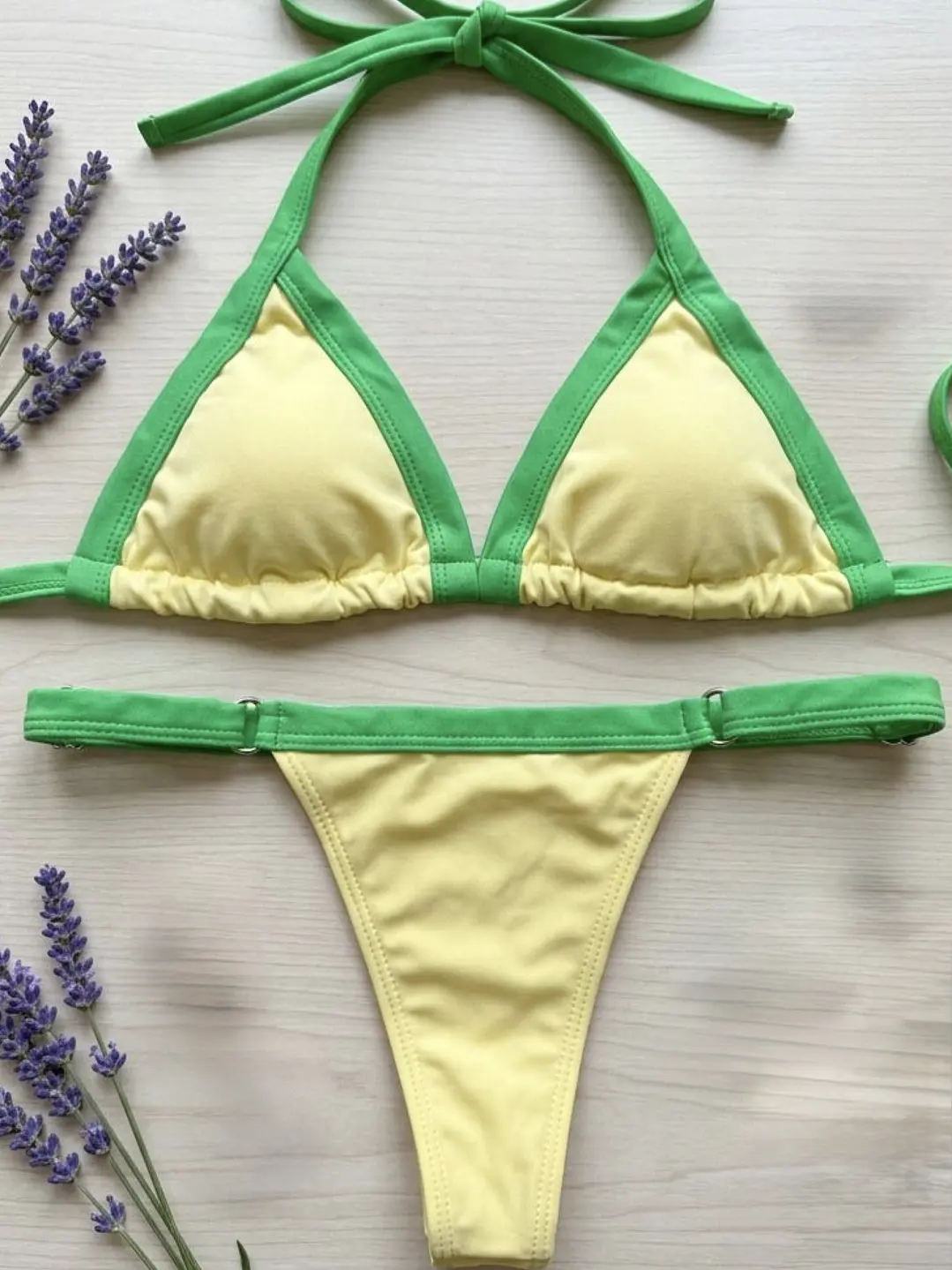 BIKINI BRONCEADOR TANGA REGULABLE BICOLOR 3
