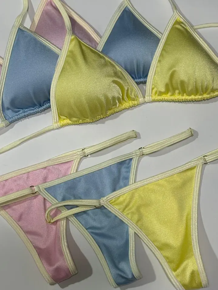 BIKINI BRONCEADOR SATINADO BICOLOR 6