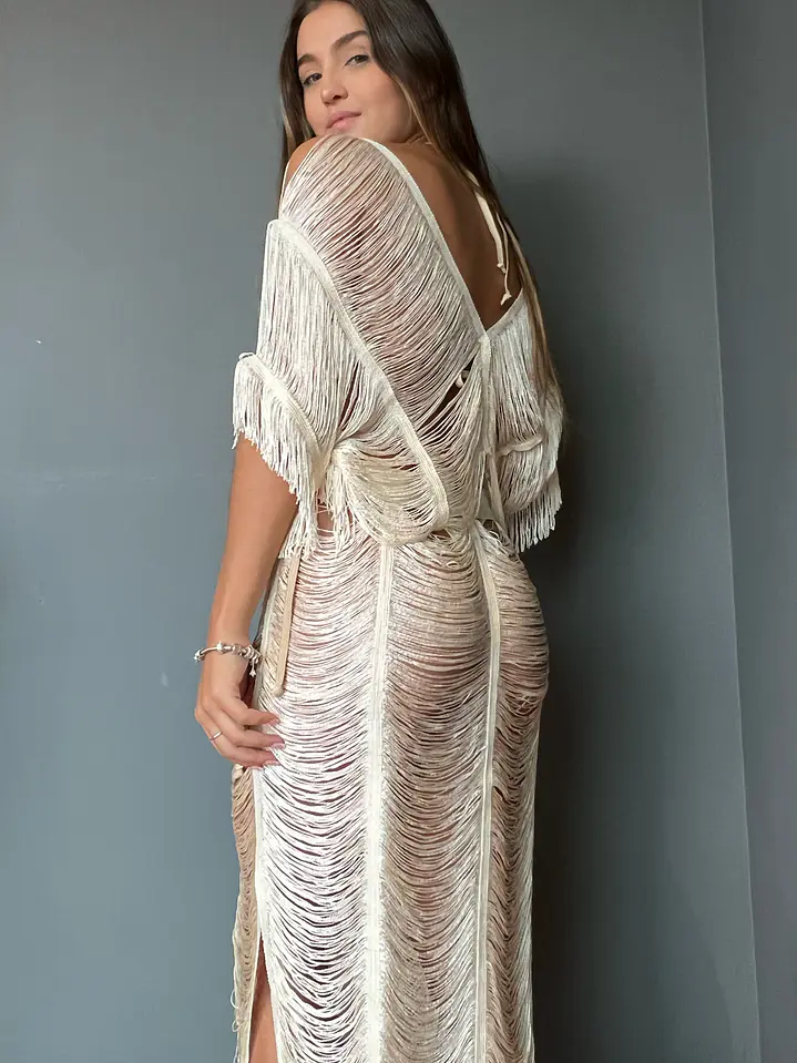 SET CAMISA + PAREO LARGO FLECOS 1