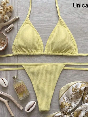 BIKINI BRONCEADOR TEXTURIZADO