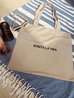TOTE BAG BONITA LA VIDA