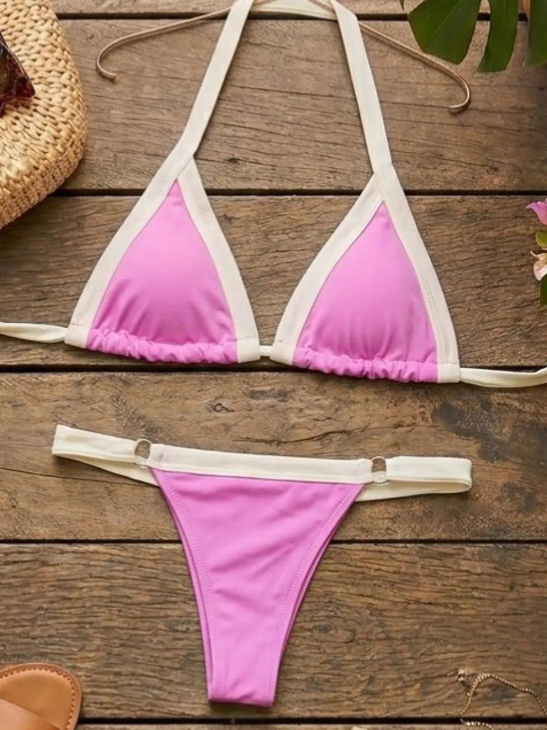 BIKINI BRONCEADOR TANGA REGULABLE BICOLOR 7