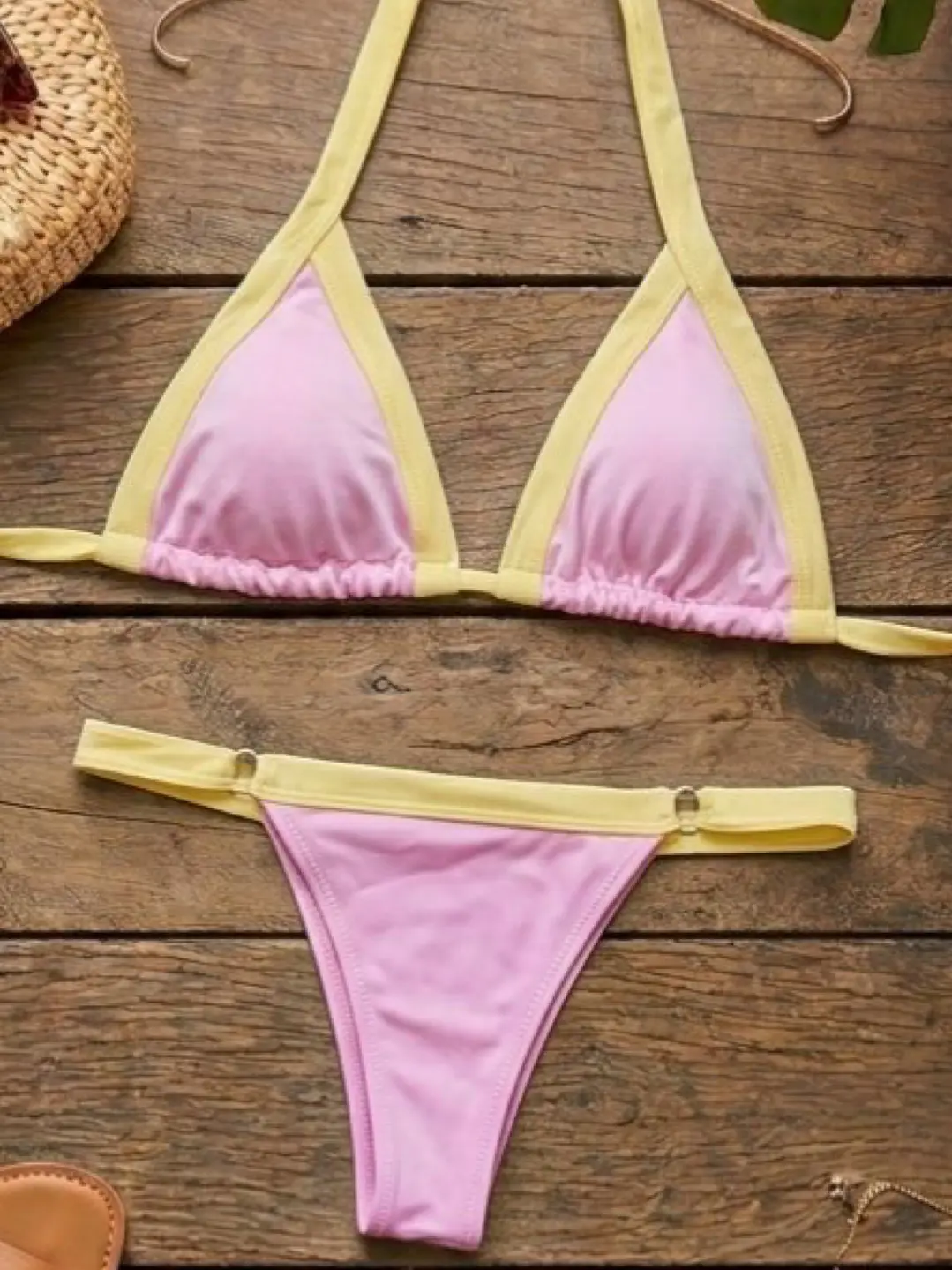 BIKINI BRONCEADOR TANGA REGULABLE BICOLOR 9