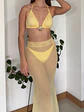 SET CORAL: BIKINI + FALDA - Miniatura 3