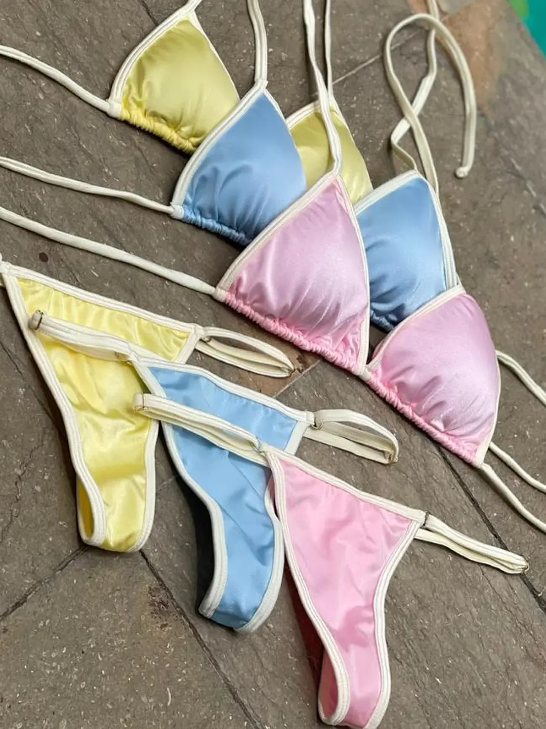BIKINI BRONCEADOR SATINADO BICOLOR 1