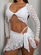 SET FLORENCIA : BIKINI + TOP + FALDA - Miniatura 16