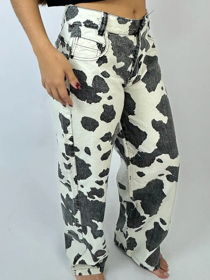 PANTALÓN COW PRINT 4