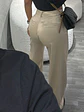 PANTALON SATIN BEIGE - Miniatura 2