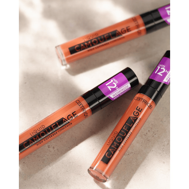 CORRECTOR LÍQUIDO CAMOUFLAGE HIGH COVERAGE - CATRICE 400 PEACH