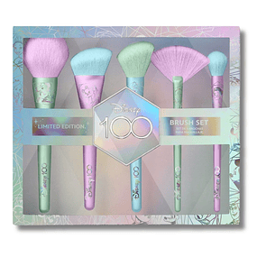 Set de 5 Brochas para Maquillaje Disney Edición Limitada 100 Años - 2547