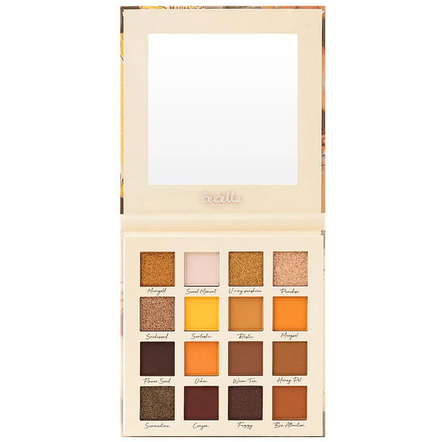 Paleta de Sombras Sweet Sunflower BeBella 16 Tonos