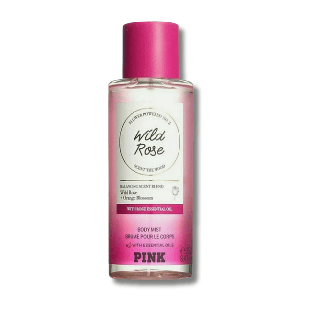 Body Mist Pink Wild Rose Victorias Secret - 250 ML