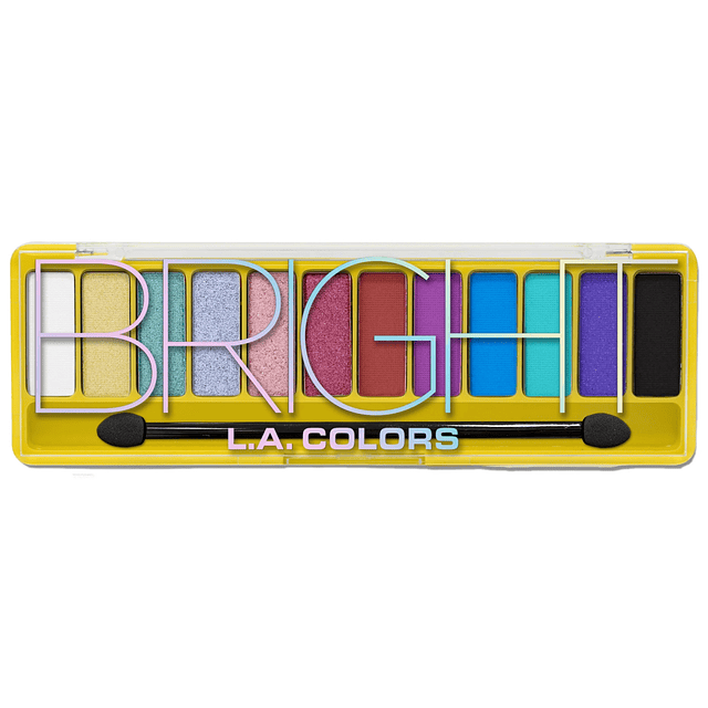 Paleta de Sombras Color Vibe L.A Colors - 790 BRIGHT