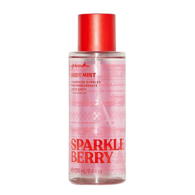 Body Mist Victorias Secret PINK  Sparkle Berry - 250 M