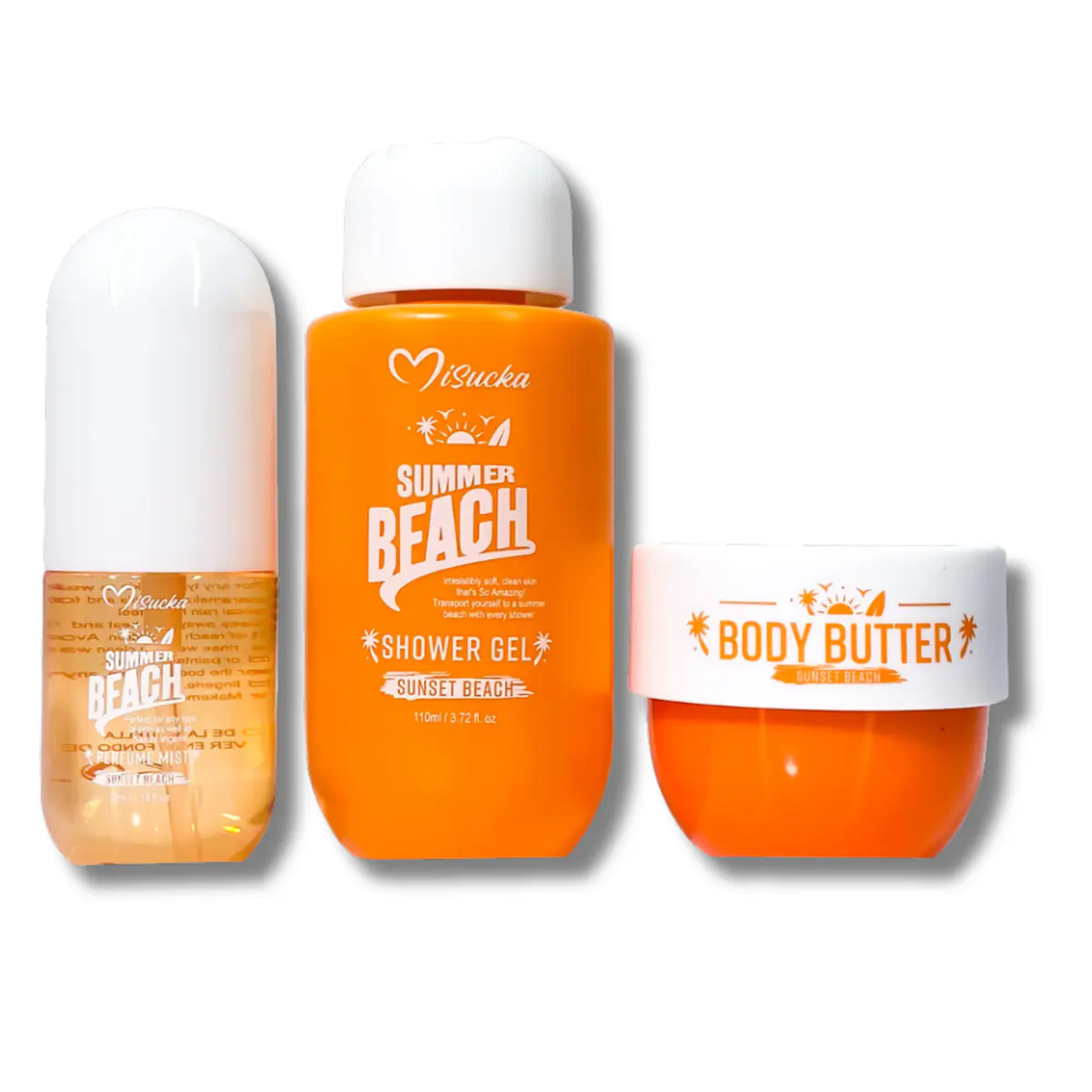 Mini Set Misucka Showe Gel, Body Mist y Manteca Corporal - 3