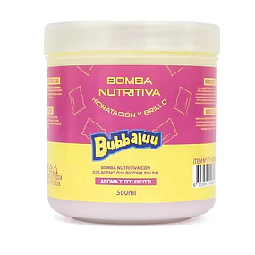 Bomba Nutritiva Bubbaluu 500ml - Aroma Tutti Frutti