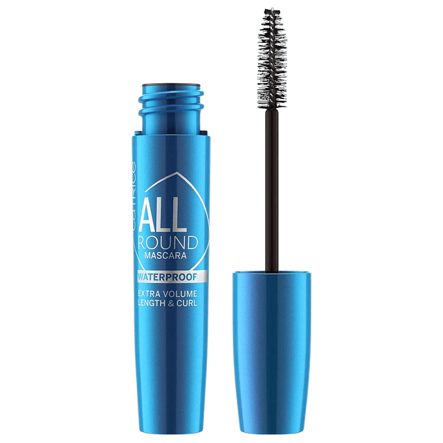 Mascara de Pestañas AllRound Waterproof Catrice - 010 Blackest Black 