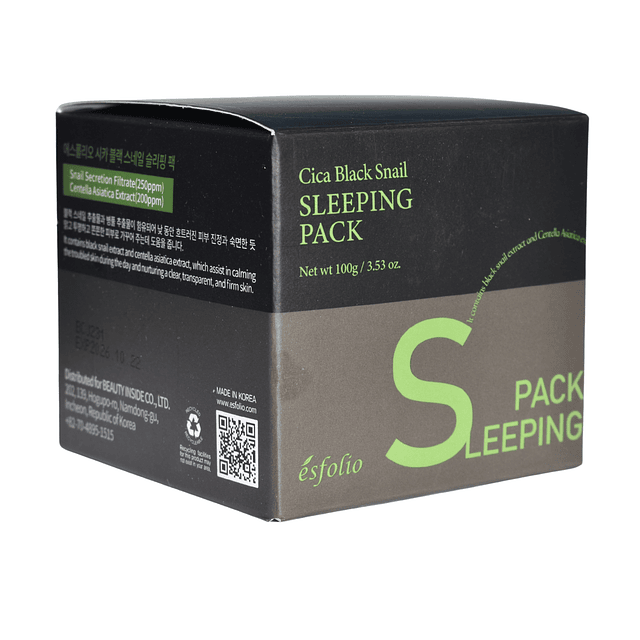 Mascarilla Facial en Gel Esfolio de Caracol y Centella Asiatica 100g - 0455