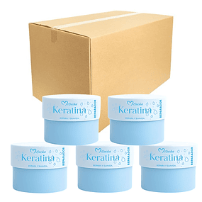 Caja de 12 Mascaras Capilares Keratina Misucka